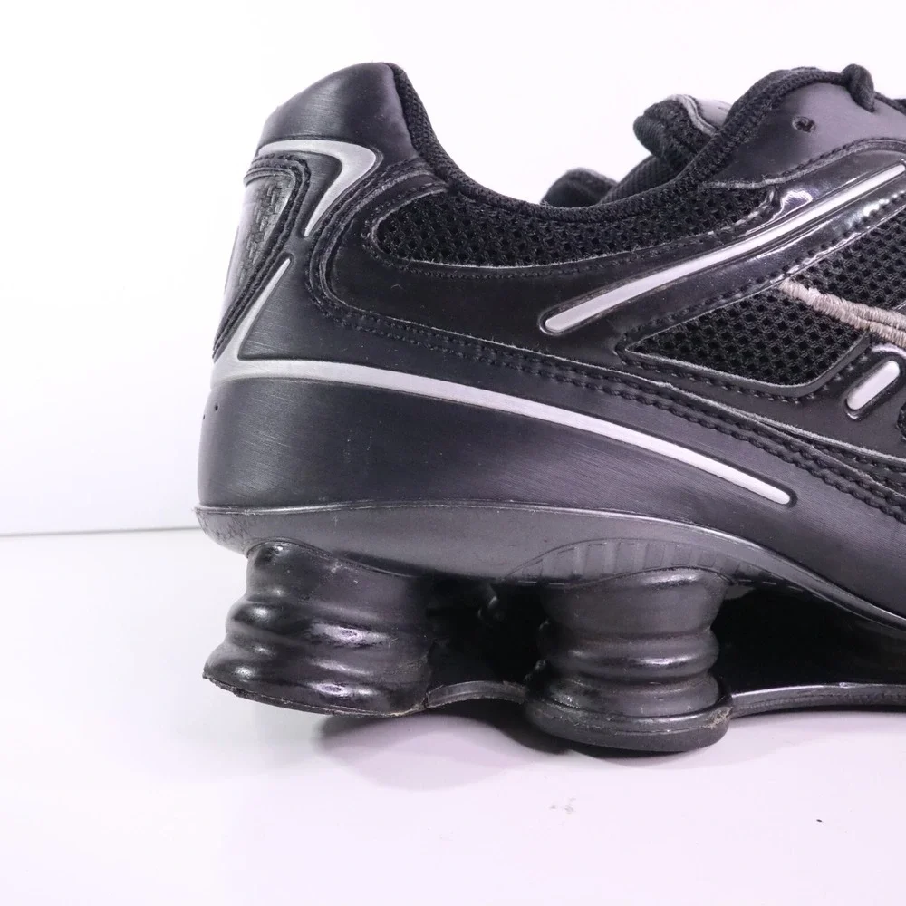 Nike Shox Turbo Black/Metallic Silver 331151-001 Mens Running Shoe Size 10